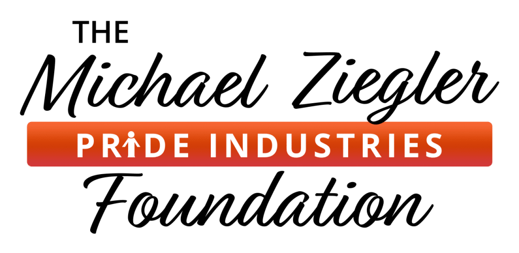 the Michael Ziegler PRIDE Industries Foundation logo