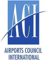 Logo for Airport Council International certification