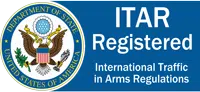 ITAR registered certification Logo