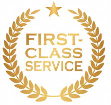 Link to learn about our first class customer service