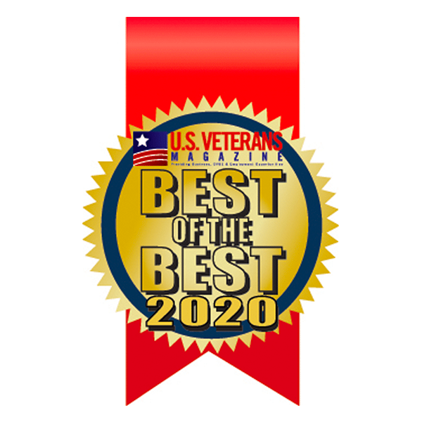 US Veterans Magazine Best of the Best 2020 logo