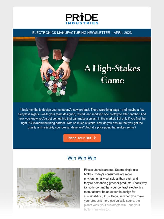 Manufacturing, logistics, and supply chain eNewsletter thumbnail