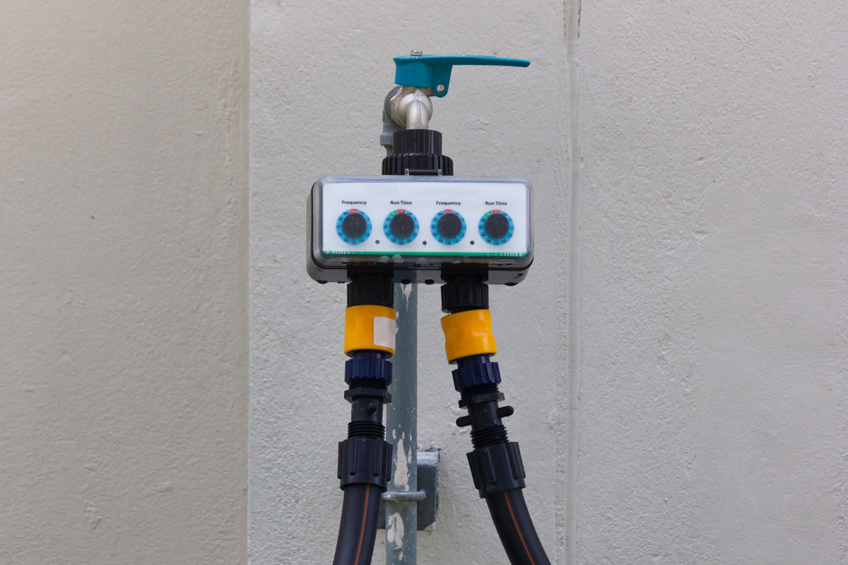 A local controller for a smart irrigation system