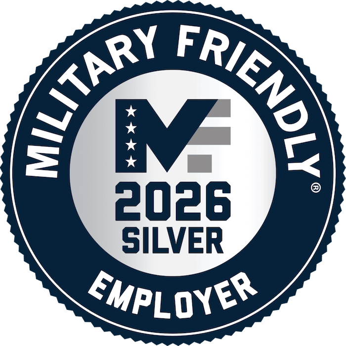 Military friendly employer 2026 silver